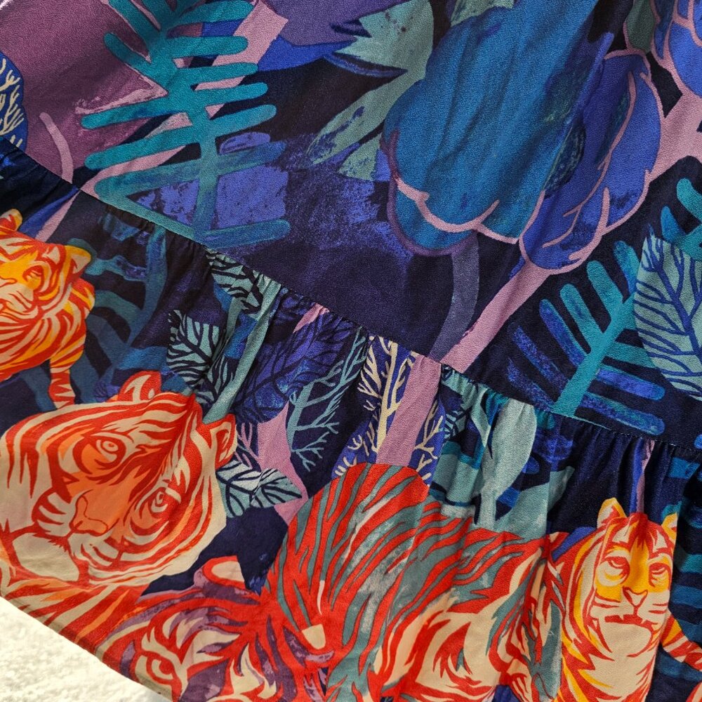 Anthropologie Tiger Maxi Skirt - Picture 2 of 3